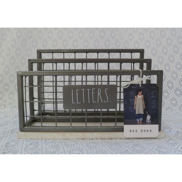 Rae Dunn Other - Rae Dunn Letter Divider NWT Desk Accessory Letters